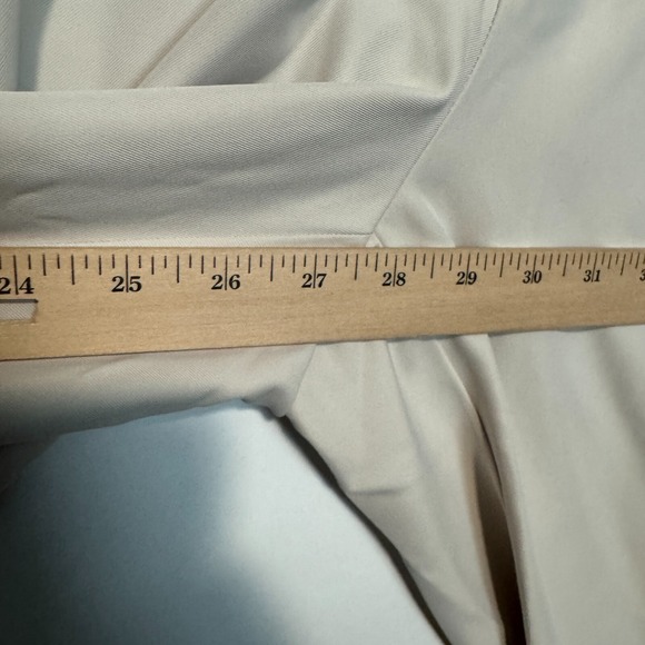 Peter Millar Pants Mens 34 Khaki Tan Performance Golf Durham High Drape 34x27.5 - Picture 11 of 12